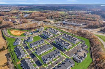 Drone View at Glen Oaks Apartments, New Jersey